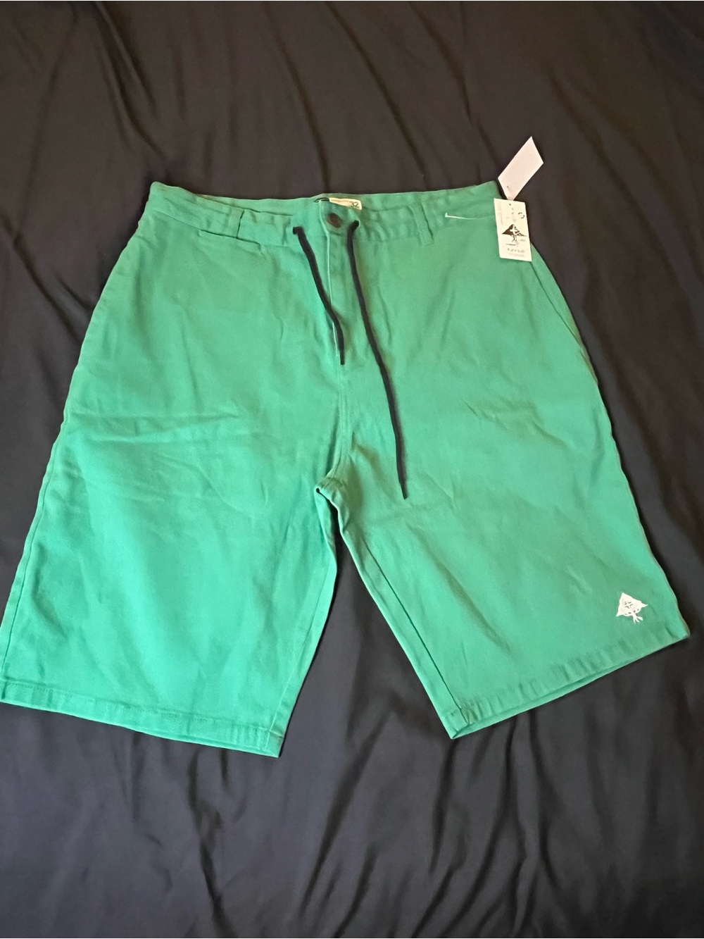 LRG green chino shorts men’s 32
